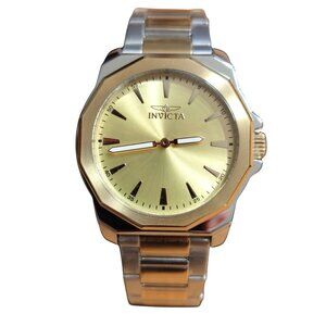 Invicta Speedway Men's Watch Quartz Gold Dial 42mm 49739